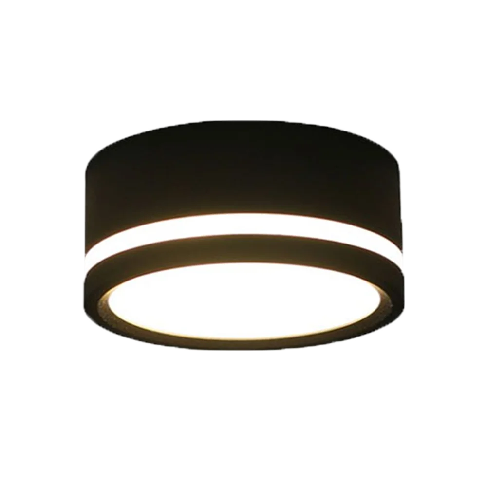 Macarone-Downlight LED étanche à intensité variable, monté en surface, plafonnier de cuisine, extérieur, IP65, IP66, IP67, 7W, 9W, 12W, 15W, 18W, 220V