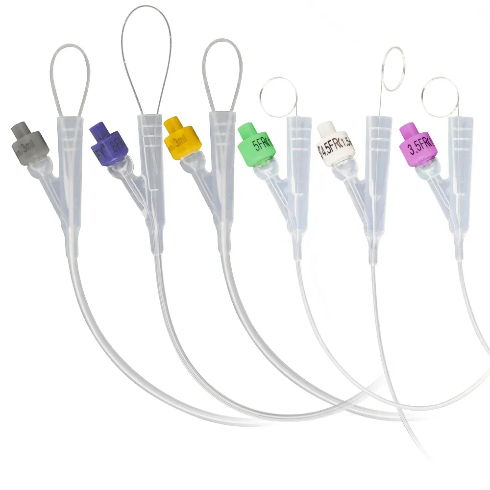 

soft Pet Urine urinary catheter Tube CatheterSterile Veterinary Pet Urine 2 way Silicone Foley Catheter Stylet