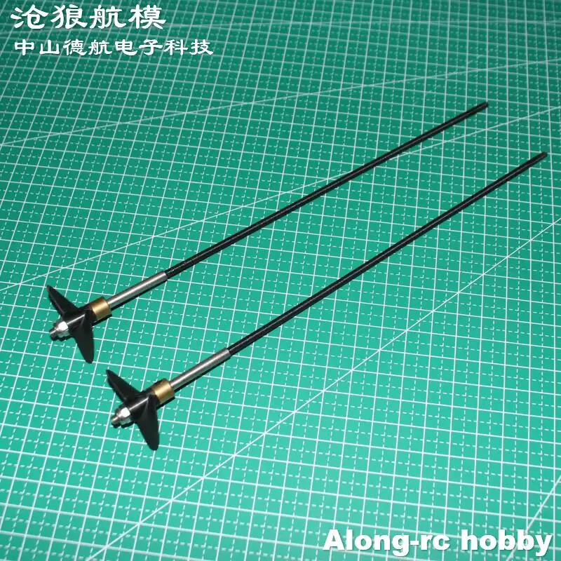 รุ่น RC เรืออะไหล่ Part-2pcs 35มม.ใบพัดและ3.0Mm Shaft สำหรับ Volantex 79205 V792-5 792-5เวกเตอร์ SR65 RC เรือ