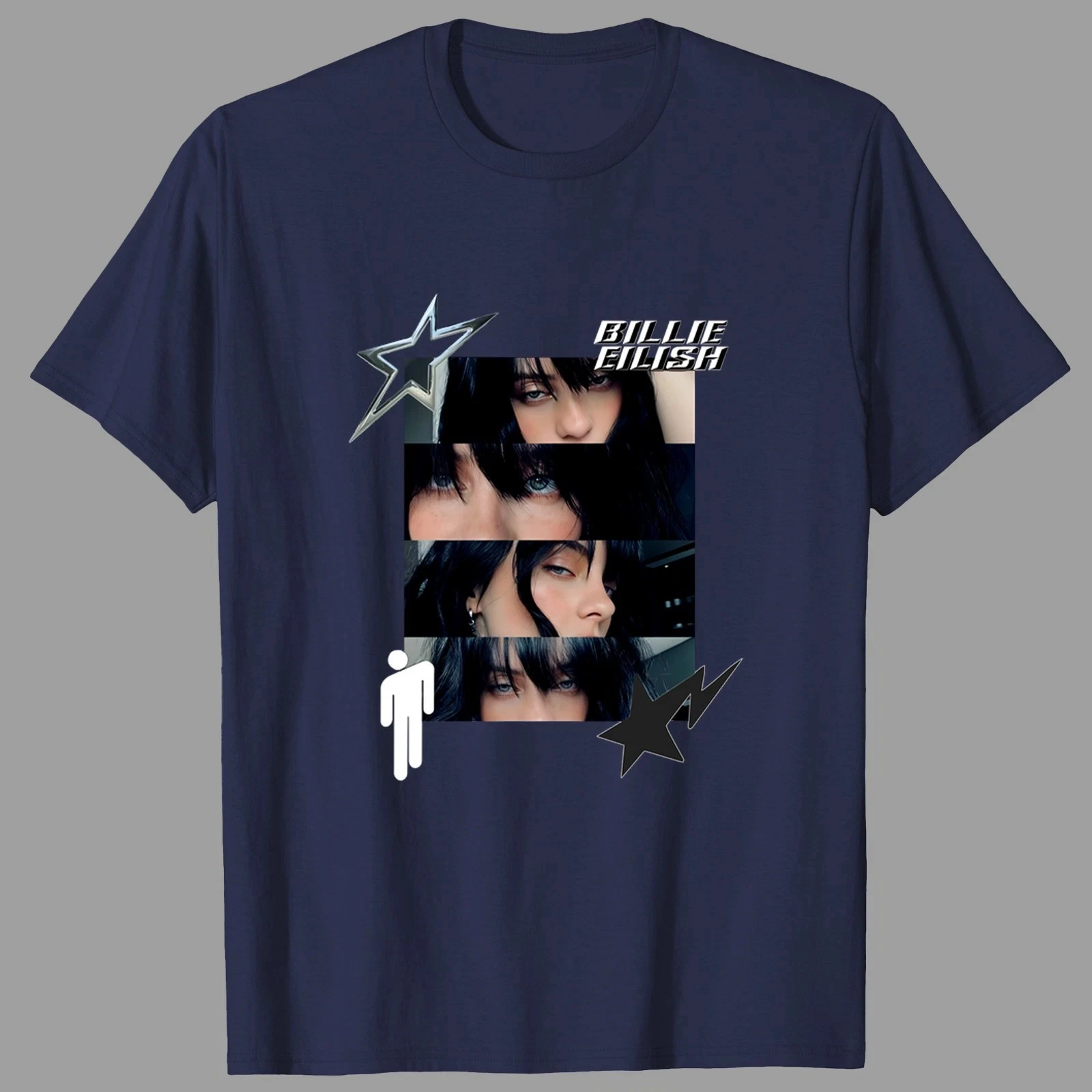 2025 بيلي إيليش هيت مي جولة الموسيقى الصلبة التي شيرت متعدد الألوان حجم S-4XL الراقية الفاخرة لكل من الرجال والنساء أفضل Y2k الصيف