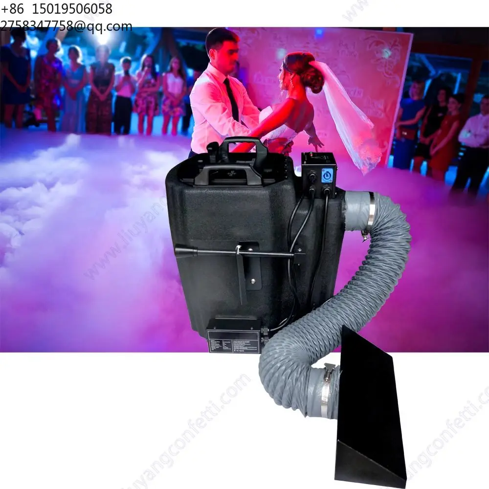 3500w Dry Ice Fog Machine Stage Effect Dry Ice Machine Low Lying Smoke Machine for Dj Party Wedding Events
