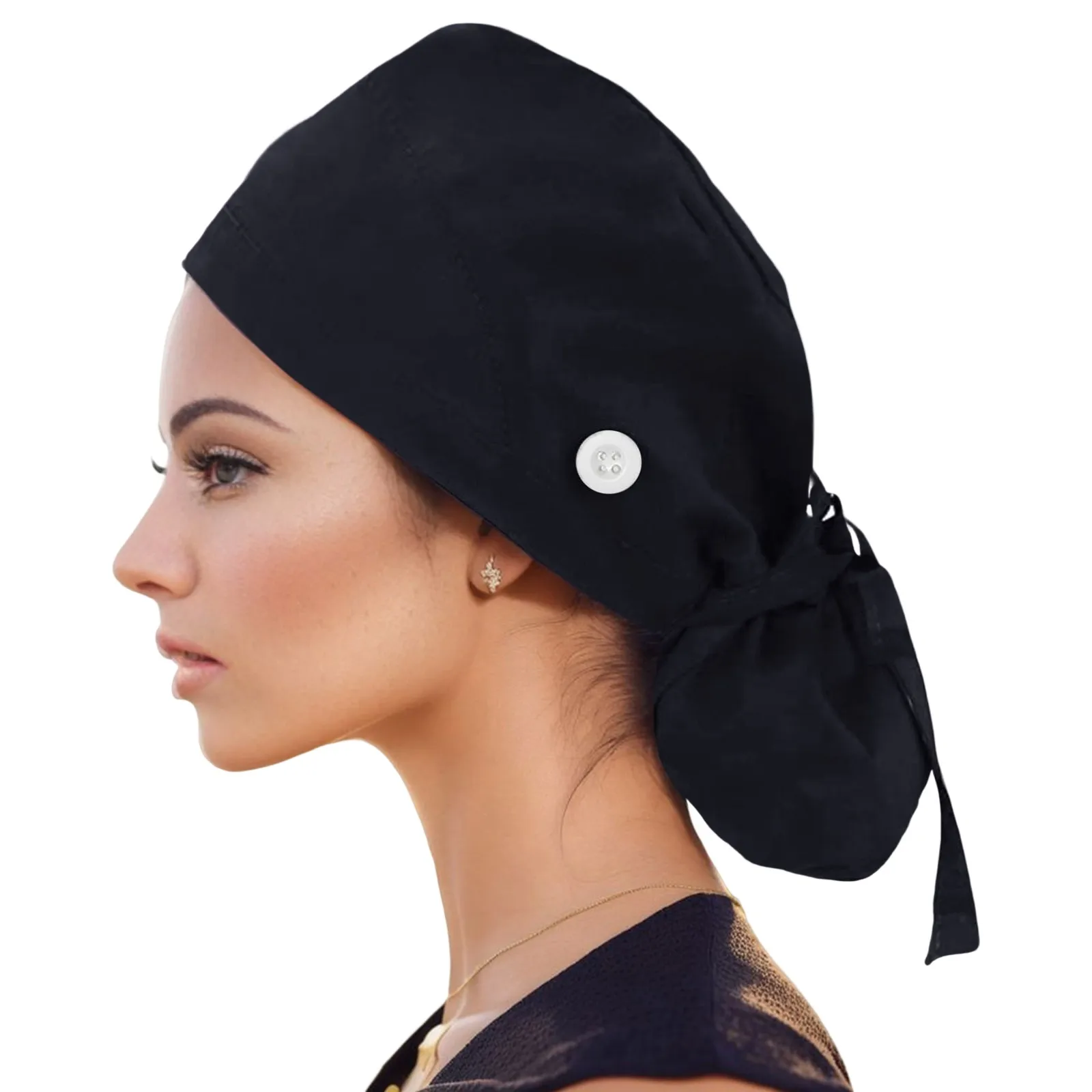 Scrub Cap Gorros Quirofano Mujer Ceny hurtowe Bawełniana czapka laboratoryjna Pet Shop Hat Medyczne czapki chirurgiczne Laborator Lekarz Czapka robocza