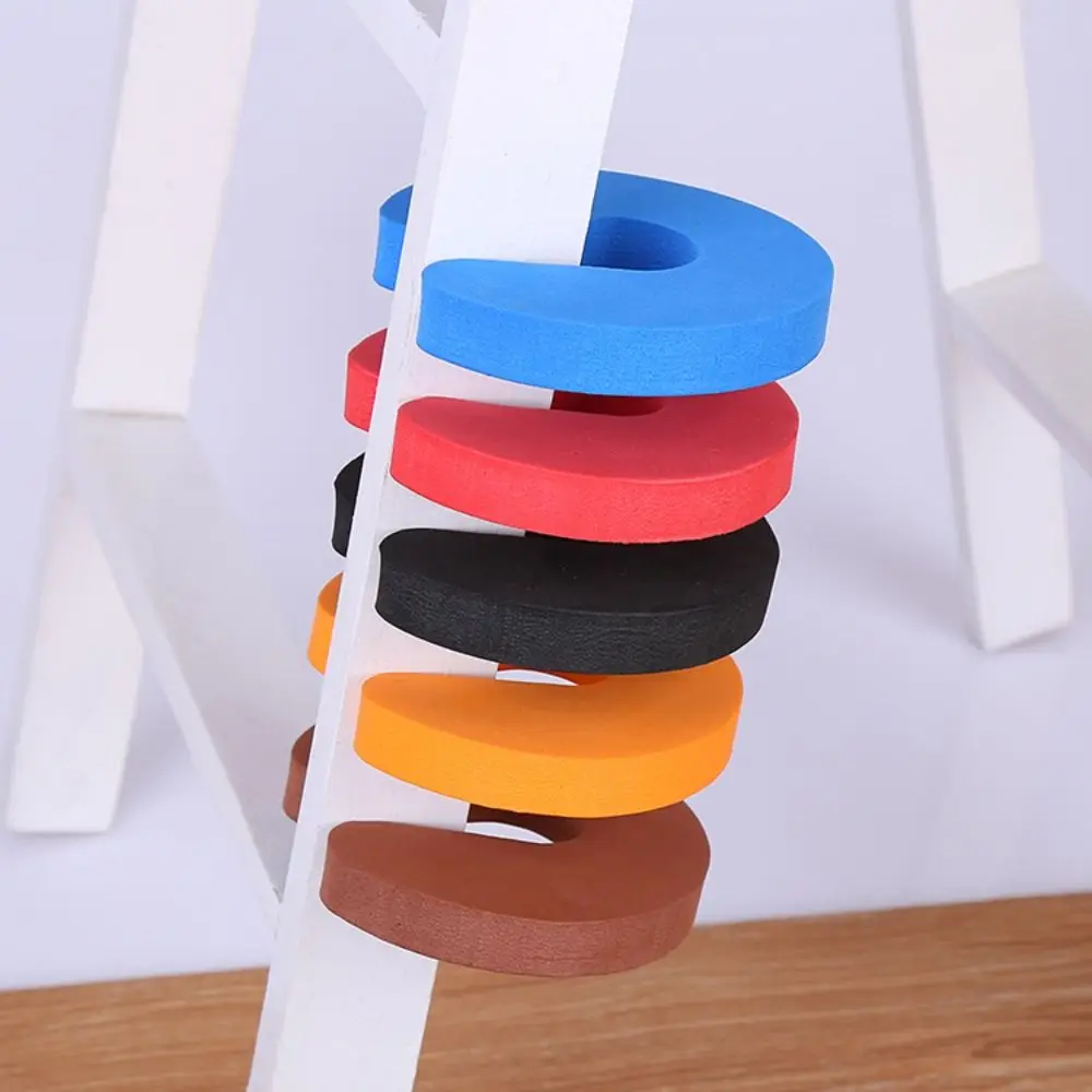 

Durable Soft-Touch Finger Protector Prevents Pinch Injuries EVA Door Stopper Safety Colorful Fabric-Covered Foam Baby