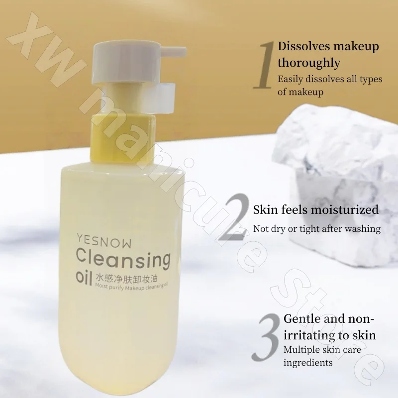 YESNOW Yingxue Watery Purifying Cleansing Oil Gently Removes Makeup with Oil-soluble Oil Clear and Non-greasy 165ml