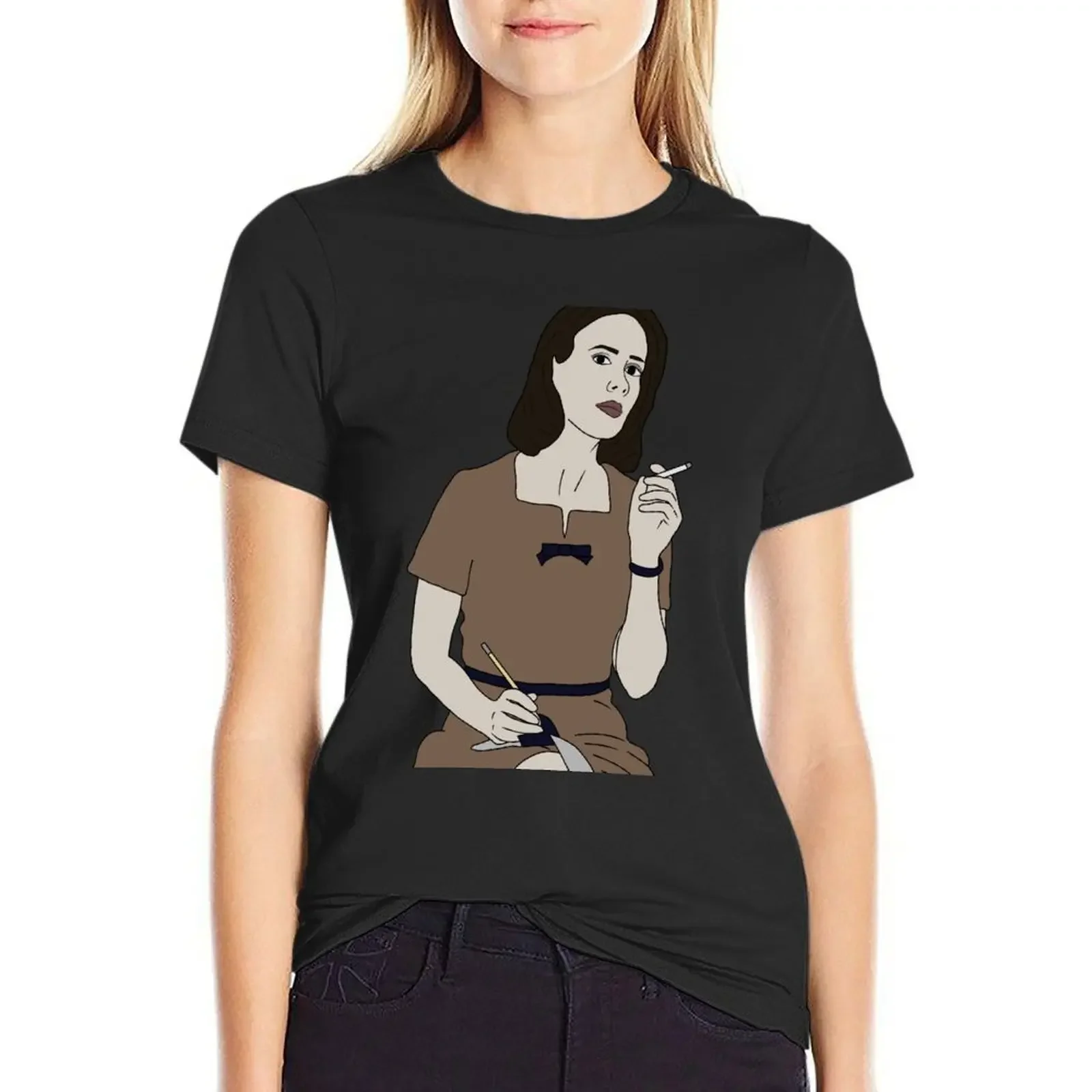 

Lana Winters T-Shirt anime clothes summer tops aesthetic clothes t shirts for Women