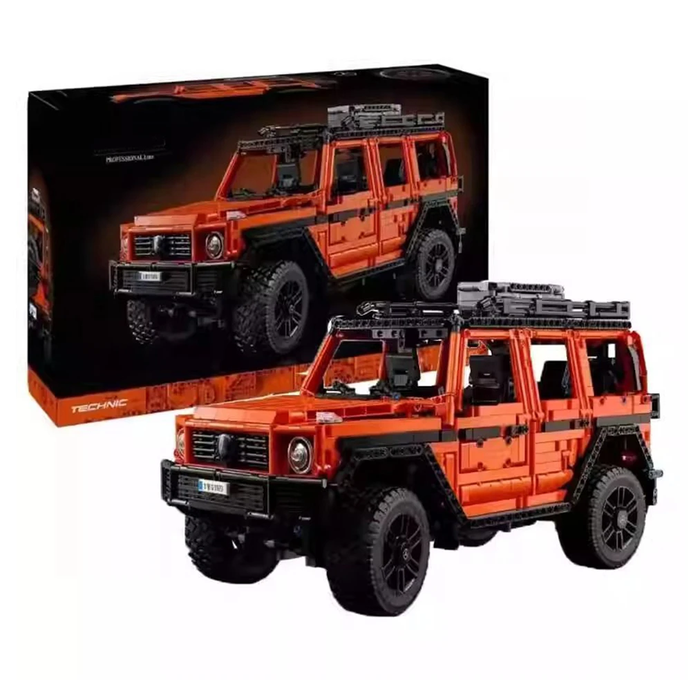 

2891PCS Technical 1:10 Professional Line Off Road G500 Car Building Block SUV Assemble Bricks Vehicle Toys Gift For Adult Kid
