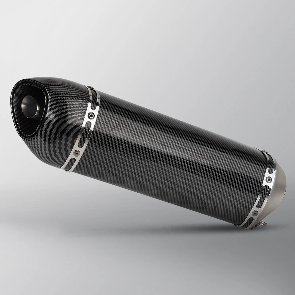 

Universal motorcycle 51mm interface exhaust pipe muffler with DB Killer For R1 MT07 Z900 MSX125 GROM125 MSX-125 CRF1100L CRF1100