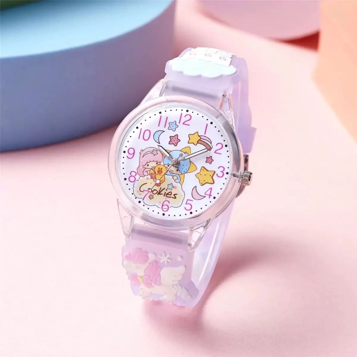 Sanrio hello kitty crianças relógio kuromi cinnamoroll kawaii quartzo casual minha melodia relógio de pulso feminino menina crianças presentes