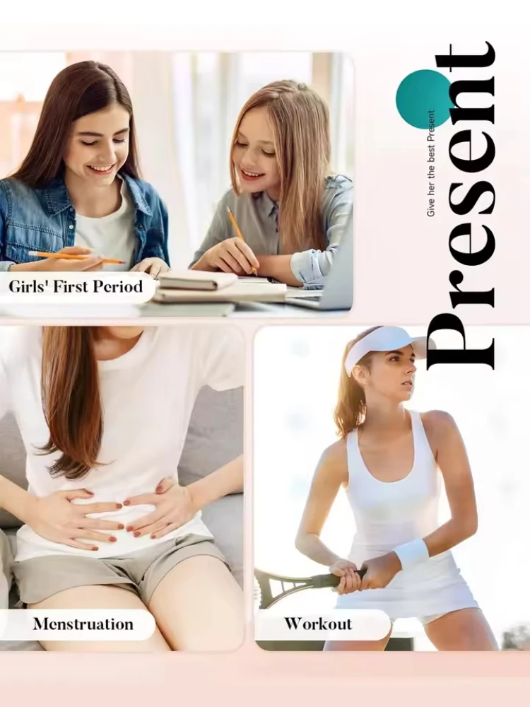 Dámské menstruační kalhotky, pratelné bavlněné, ekologické, bezešvé, nepromokavé - náhled 5