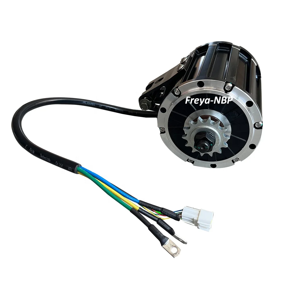 

QS 120 70H 2000W 72V Mid Drive Motor with Gearbox for Electric Motorcycle and Bike Belt or Chain Type