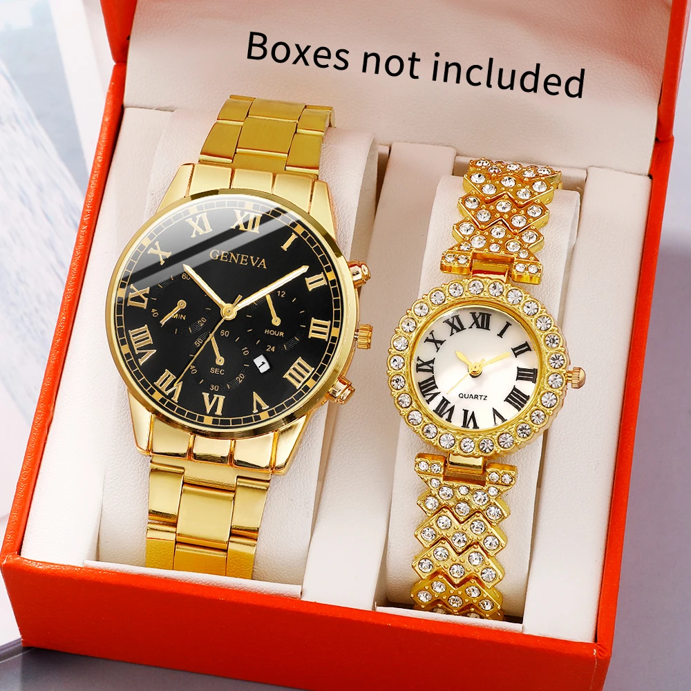 

Элегантный комплект квадратных кварцевых часов из 2 предметов с классической черно-белой комбинацией, повседневным, минималистским и фасом.