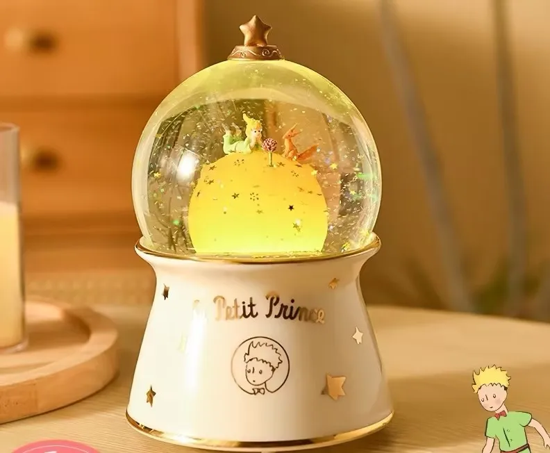 Sky Music Box Prince Crystal Ball Series Accessories Music Box Children Girl Birthday Gift Girl