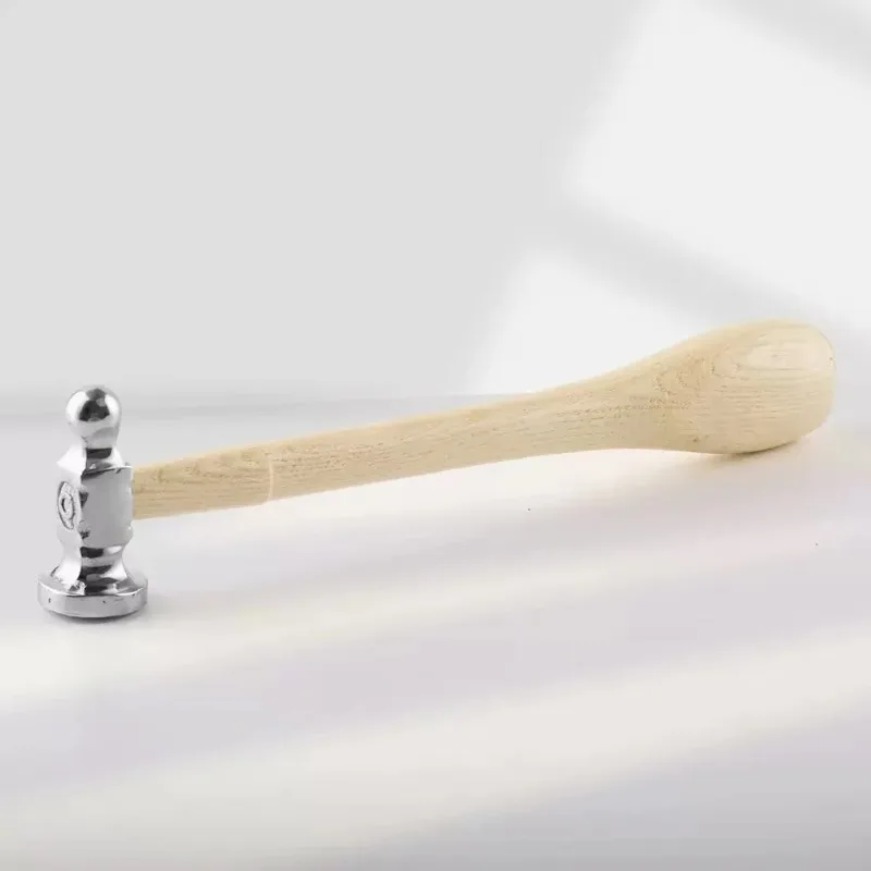 

For Wooden Handle Round Hammer, Forging Hammer, Gold and Silver Jewelry Processing Hammer, Beating Hammer, Jewelry Tools