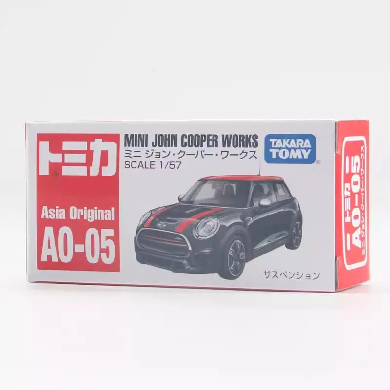 

TAKARA TOMY 1:57 AO-05 MINI JOHN COOPER WORKS коллекция литых под давлением моделей автомобилей декоративные подарки