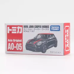 TAKARA TOMY 1:57 AO-05 MINI JOHN COOPER WORKS  Collection die cast alloy car model decoration gift