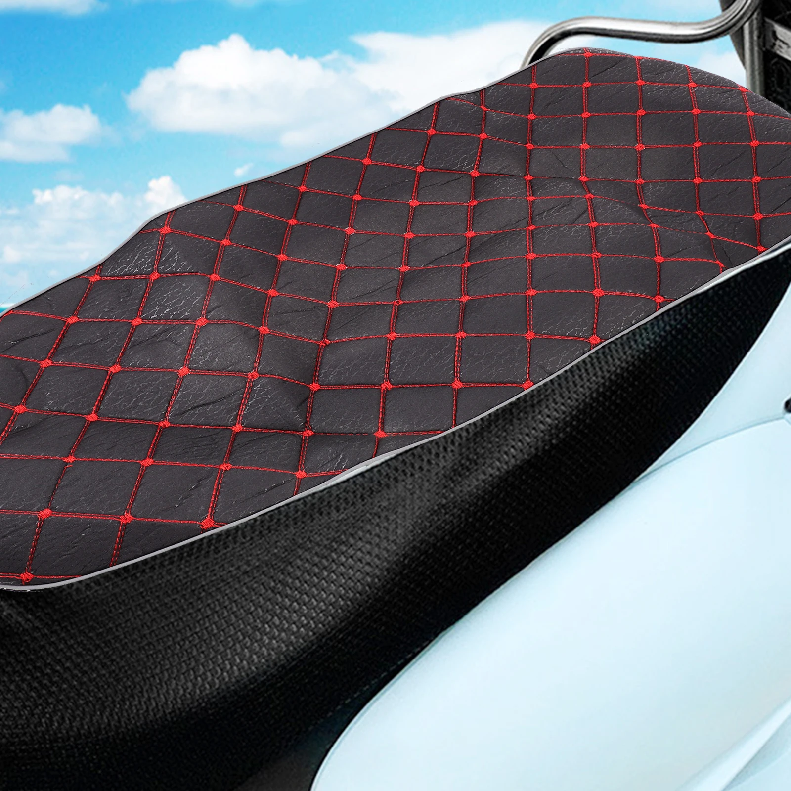 

Cushion Cover Electric Motorcycle Accessory Scooter Seat Light Breathable Mesh Moped Sunproof Protector