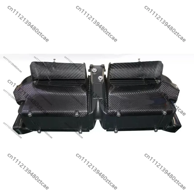 Carbon Fiber Turbo Intercooler Upgrade Kit, Performance Modified Air Cooling Intercooler Assembly, Car Aftermarket Replacement