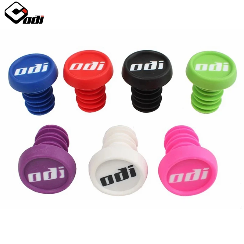 ODI Grip Plugs Bicycle Handlebar Ends Grip Cap Plugs Bike Handlebar Plug Bike Bar End Cap MTB BMX DH FR Balance Bike Accessories