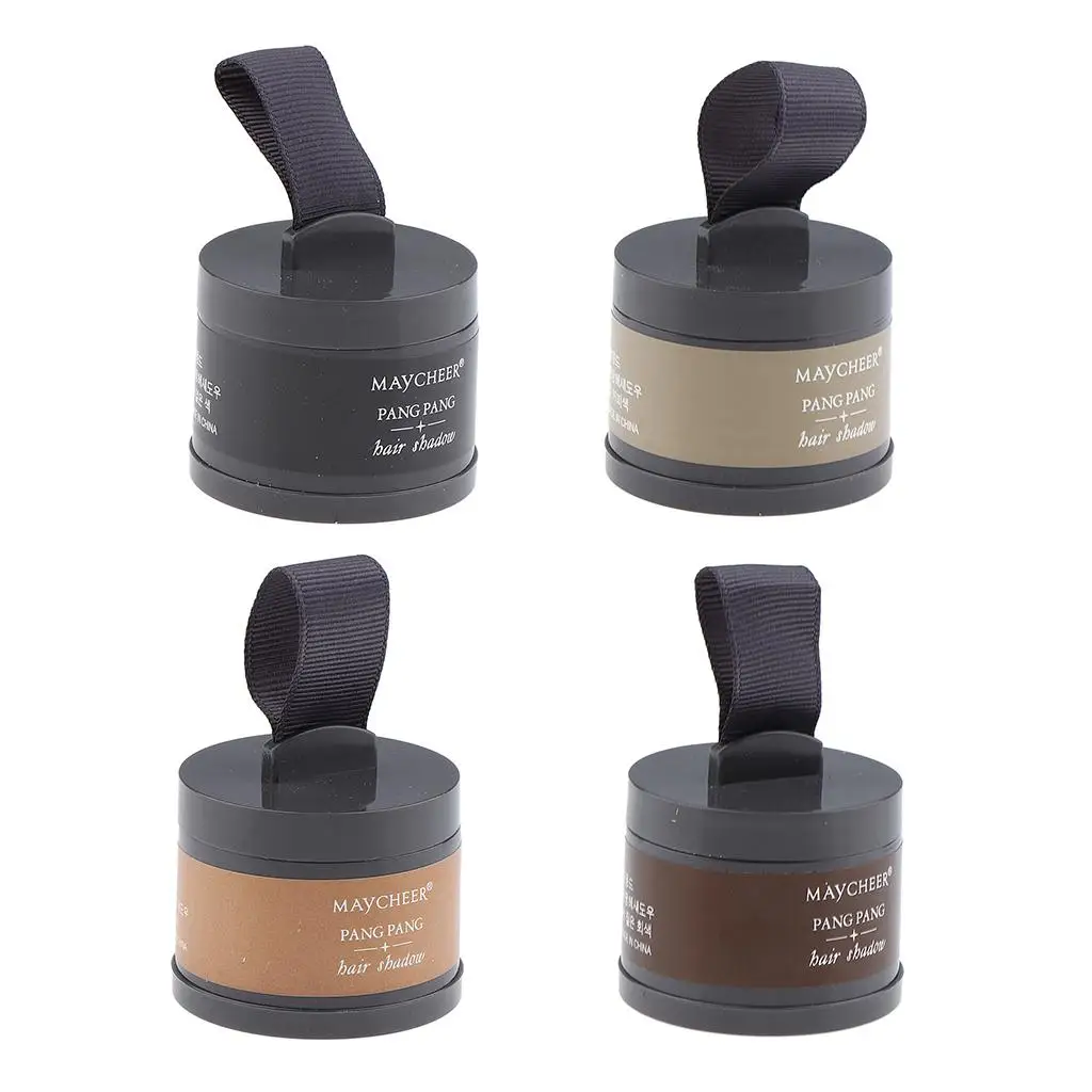 Paleta de corretivo de linha fina, pó de sombreamento, paleta de sombra de olhos natural para coloração de cabelo e modificação de testa