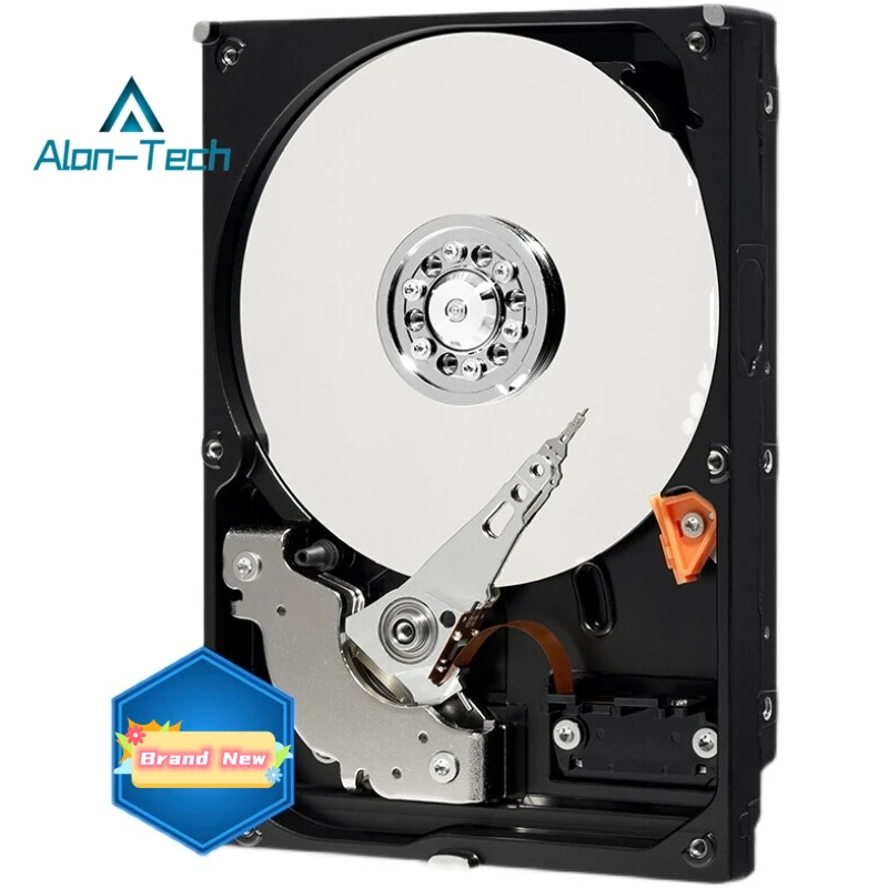 Disque dur mécanique de bureau Western Digital 4T, disque bleu 4T, WD40EZAZ, SATA de 3.5 pouces installé, port série d'ordinateur