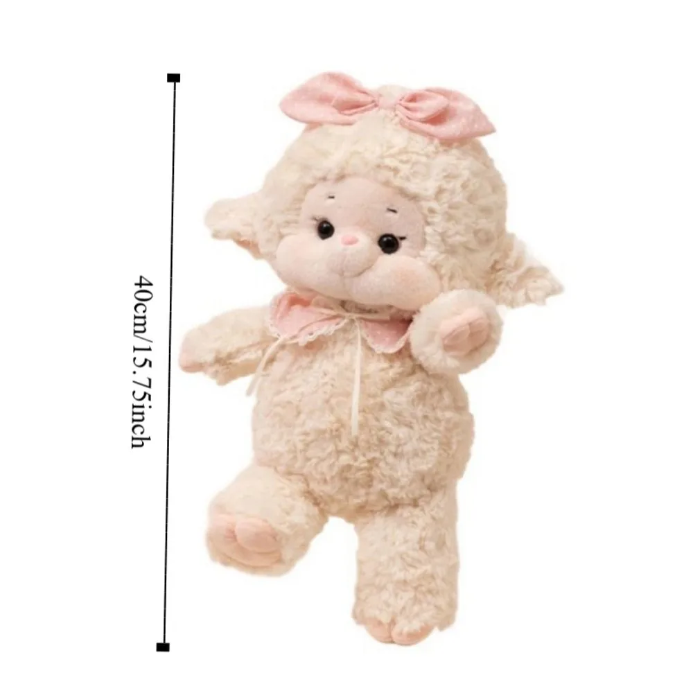 's Accompany Dolls Cartoon Sheep Doll Simulation Fluffy Lamb Kawaii Soft Animal Fluffty Doll Christmas