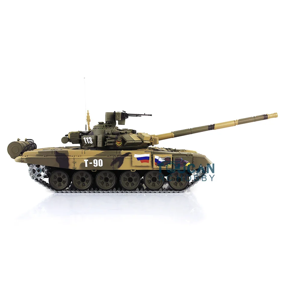 HENG LONG RC Tank 1/16 3938 7.0 Customize FPV Rack Russia T90 360