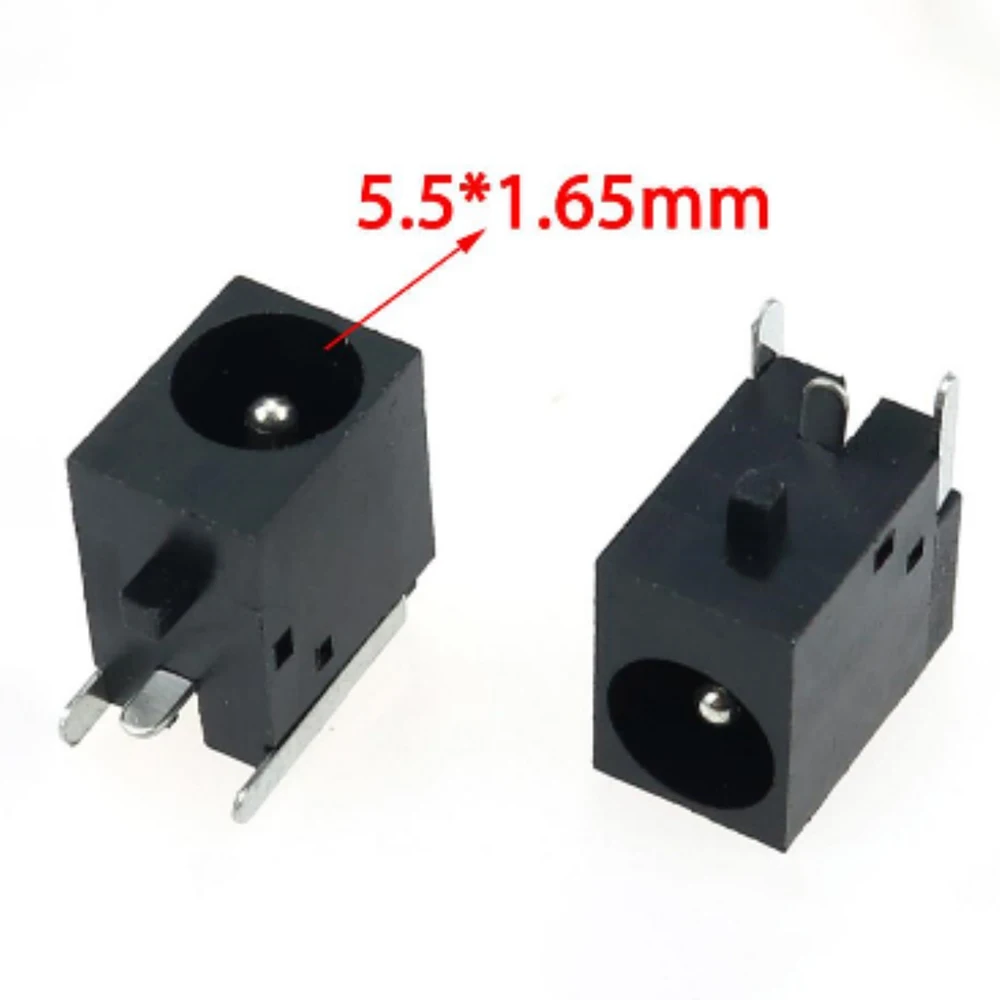 DC-036 socket DC DC power socket DC socket 5.5 *1.65/ 2.1/2.5mm square vertical power socket Jack connector