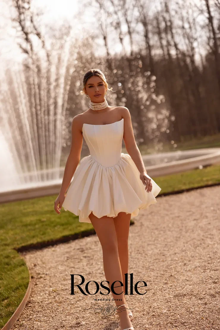 ROSELLE Mini Abito da Sposa Se - Wedding Qw recensione e prezzo