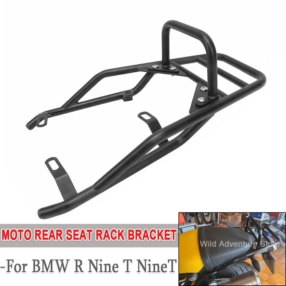 

Motorcycle Rear Box Rack For BMW R NINE T Back Seat Luggage Shelf For BMW R NINET RNINE T R9T Pure Racer 2014-2023 Accessories
