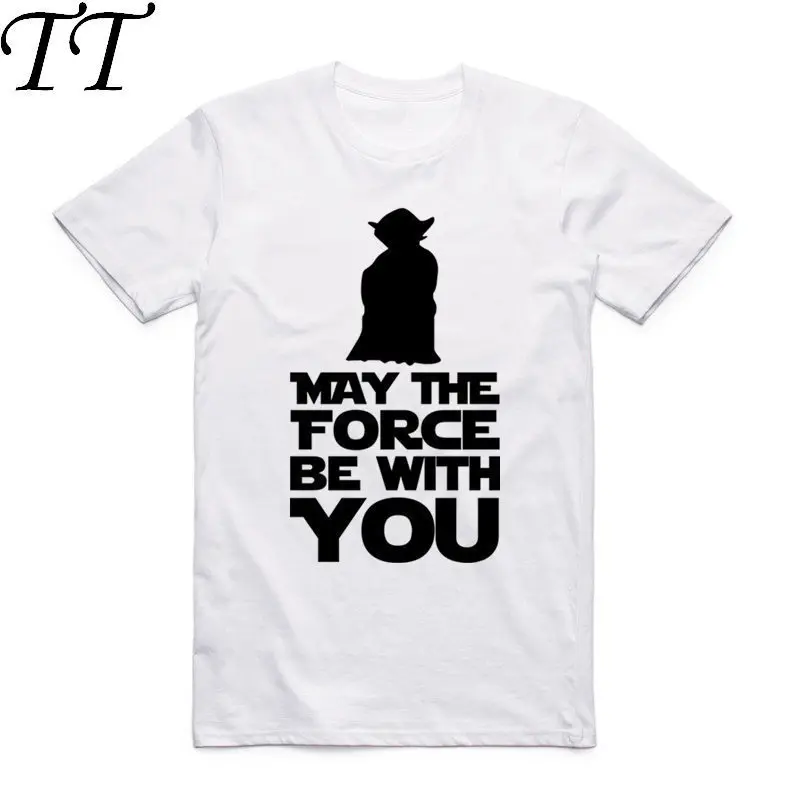 

2019 Men And Women May The Force Be With You Fashion T Shirt O-Neck Short Sleeve Summer Casual Unisex movie fan T-shirt HCP969