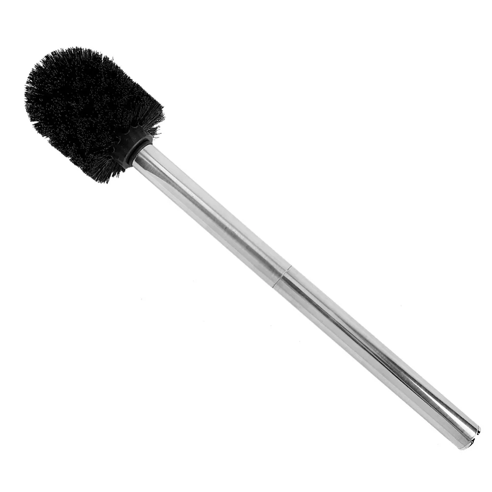 ABS Stainless Steel Toilet Brush Set Wall Mounted Gold Silver Rose Gold Toilet Brush Easy Clean Electroplated Finish