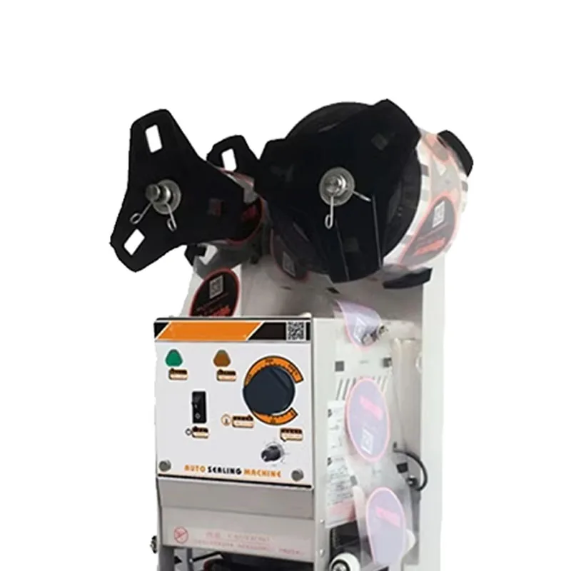 

Commercial Automatic Sealing Machine 350W Milk Tea Cup Sealing Machine for Beverage Shop High Speed for 90mm 95mm Cups Sealer