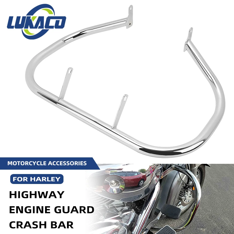 

1 Pcs Motorcycle Chrome Highway Crash Bar Engine Guard Protection For Suzuki Volusia VL 800 Boulevard C50 2001-2009 2010 2011