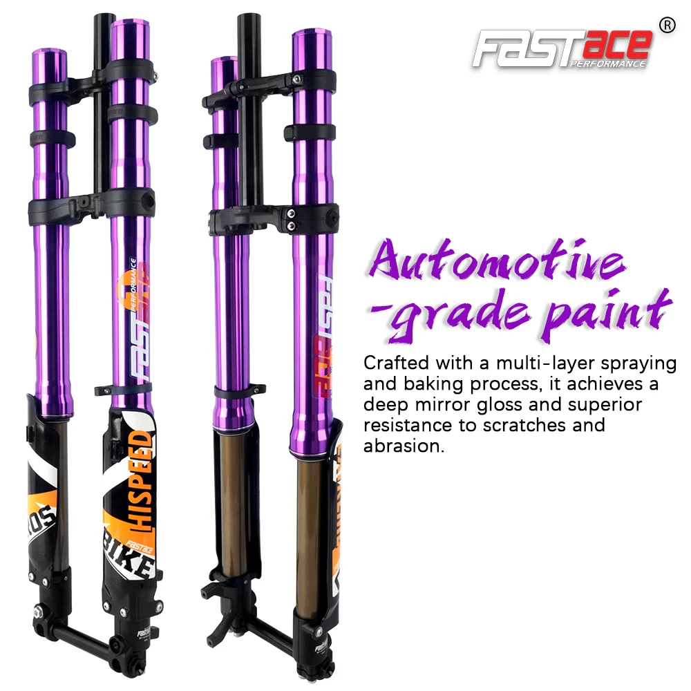 

FASTACE ALX13RC 50/60IBS Electric Motorcycle Fork+BDA53RC 265X450/550LBS Rear Shock Absorber for Talaria/E Ride Pro/RAWRR/Surron