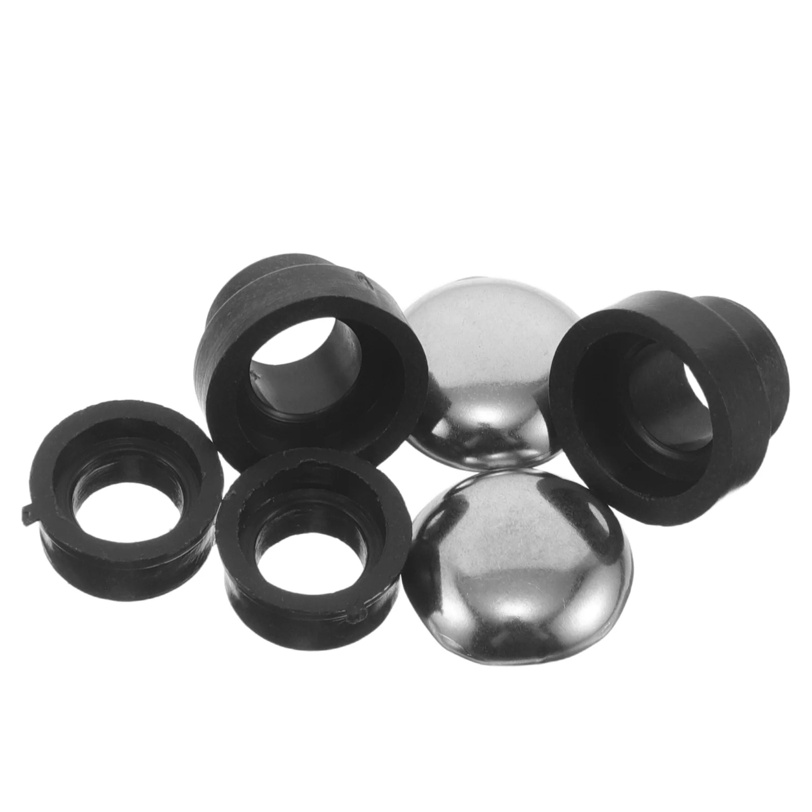 

2 set Insulated Bucket Handle Nut Replacement Reinforced Cap For Thermal Pot Insulated Container Fitting Bushing Accessory