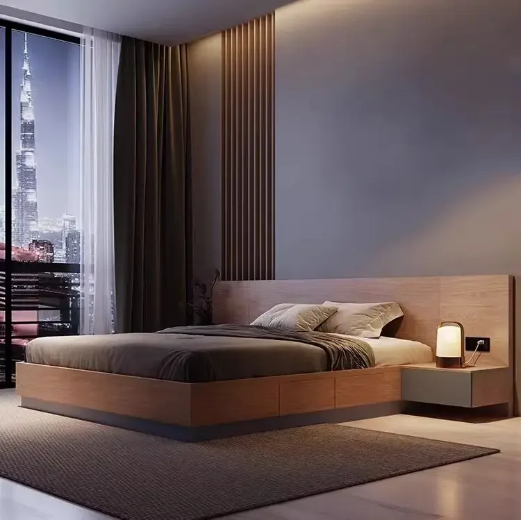 # Hot For Wholesale Bed Modern Hotel Furniture Wooden Beds With Storage Lift Bedroom Double King Size Queen Size Bed Frame For H