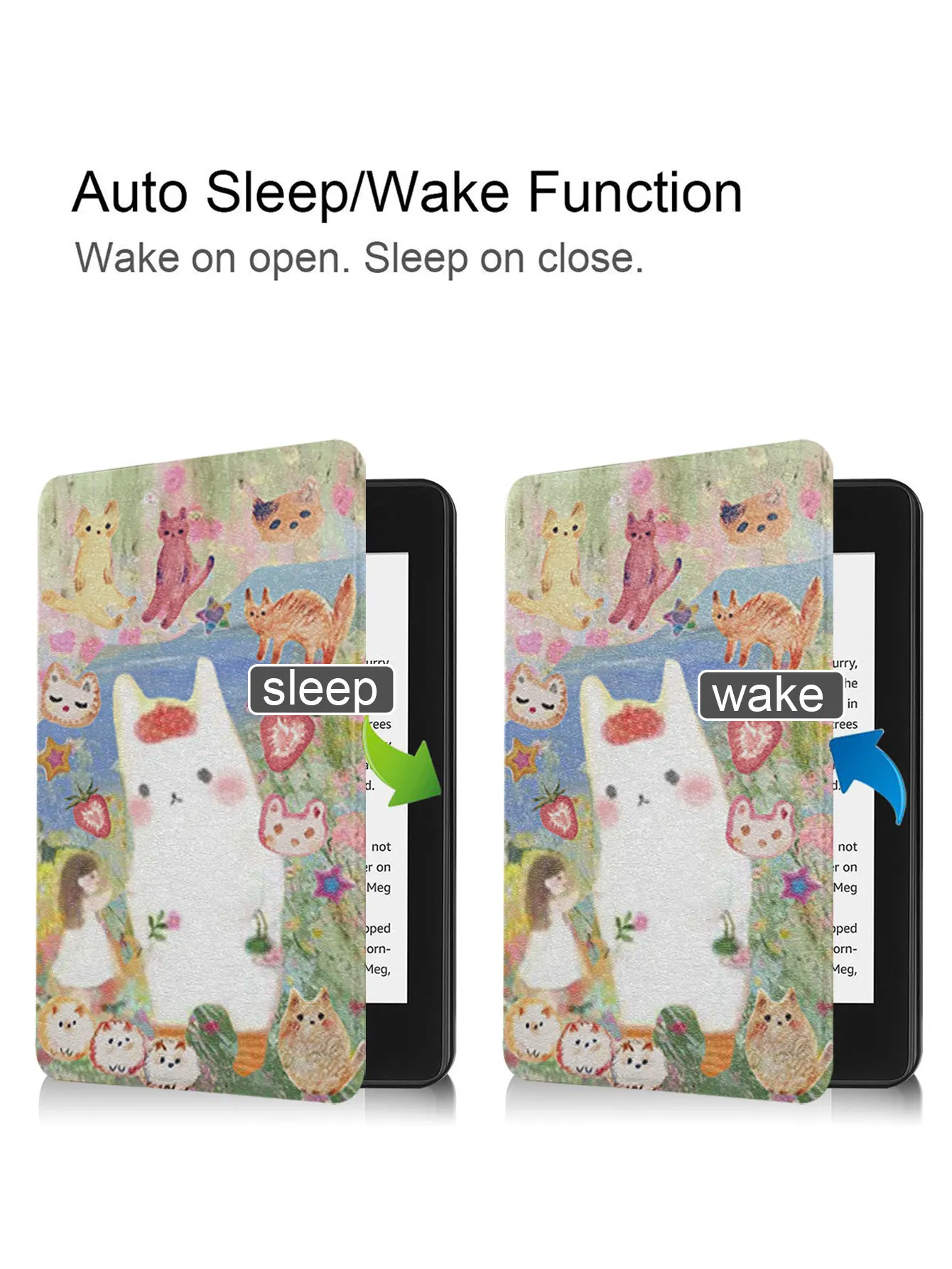 حافظة كيندل بحزام يد مضاد للسقوط من السيليكون غلاف حماية ناعم كيندل بيبر وايت 12th gen 2024 2022 الجيل السادس عشر #3