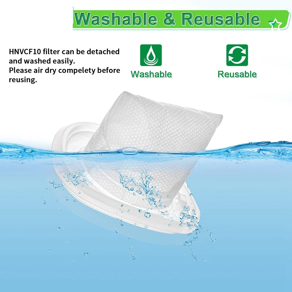 ABKS-HEPA Filter Parts Vacuum Cleaner Accessories Compatible For Black Decker HNVCF10 HNVC220BCZ01