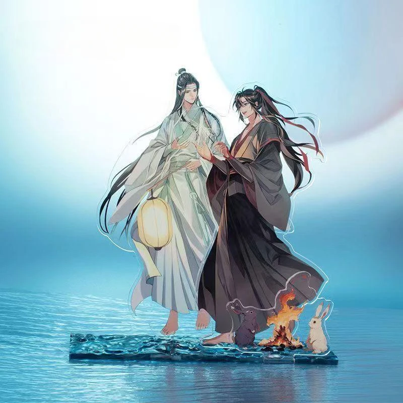 

Mo Dao Zu Shi Grandmaster of Demonic Cultivation Wei Wuxian Lan Wangji Acrylic Standing Card with High Appearance Value