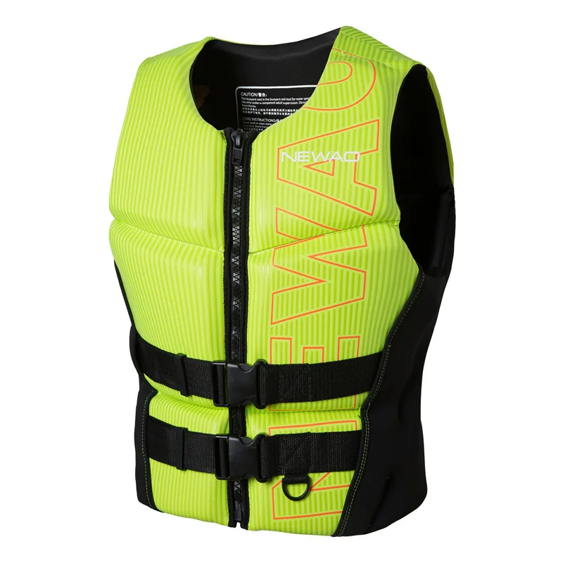 NONE Schwimmweste für Erwachsene, CE-geprüfte Weste, Wassersport, Kajak, Schwimmen, Surfen, Driften, Schwimmweste für Erwachsene, Neopren-Sicherheitsweste, Rettungsboote 4