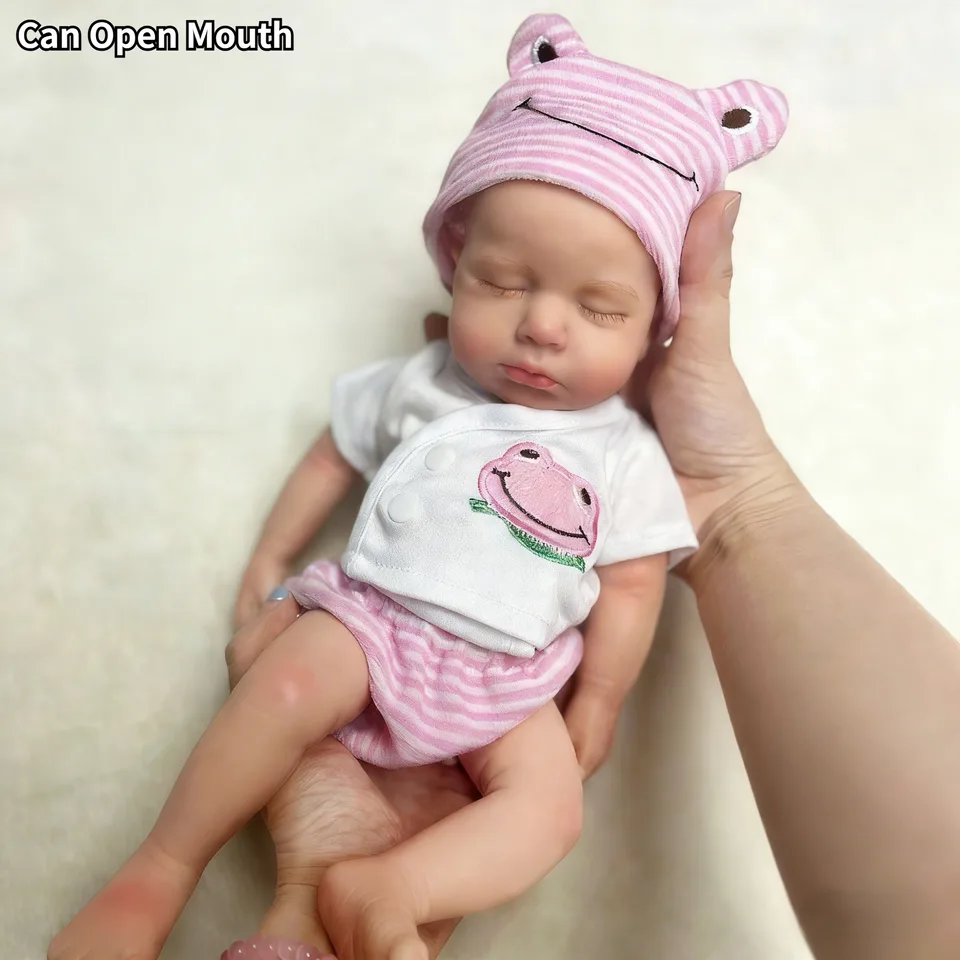 OtardDolls Loulou 口を開けることができるリボーンドールベビーフル