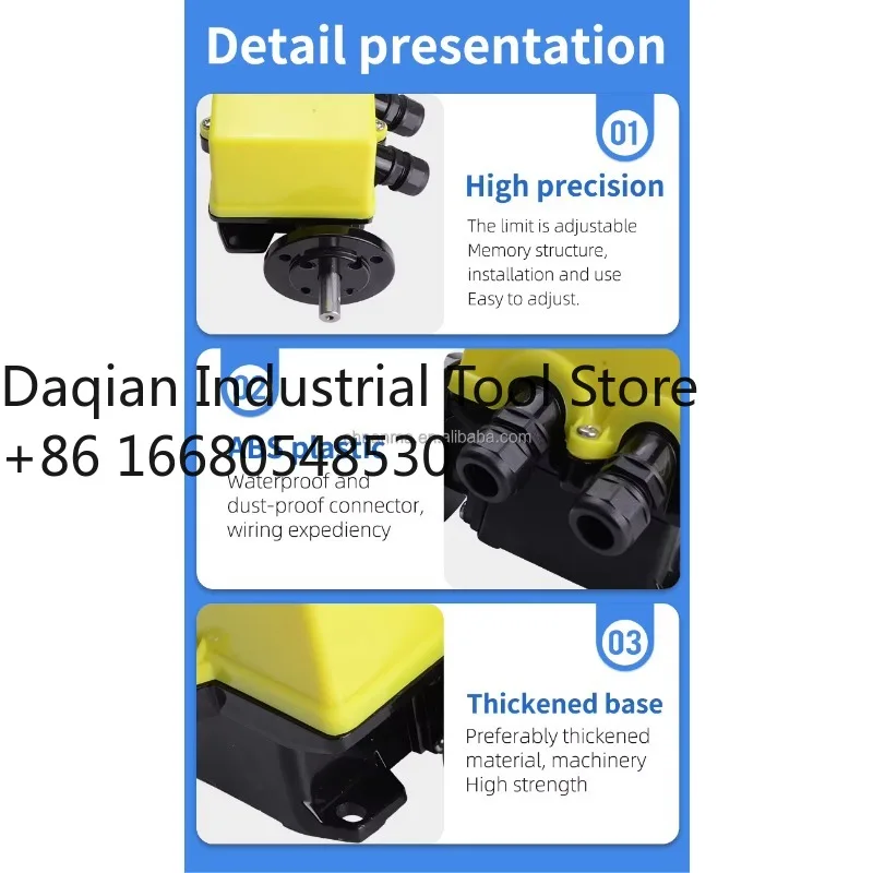 3dsHigh Accuracy Multi Ratio Height Limiter Switch Cam Rotary for Tower Crane