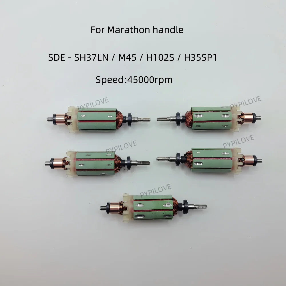 

45000RPM Motor Rotor For Marathon H37LN M45 SH37L H102S H35SP1 Micromotor Handpiece Electric Nail Drill Accessories