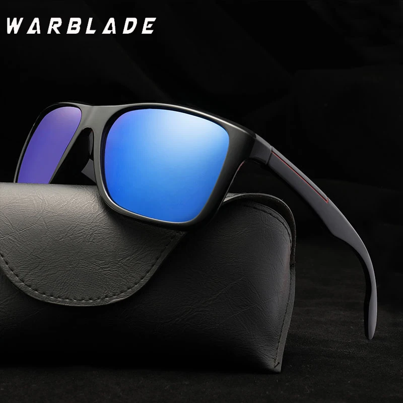 

WarBLade Polarized Sunglasses Men Driving Night Vision Sunglasses Square Male Women Accessories Eyewear Gafas De Sol De Hombres