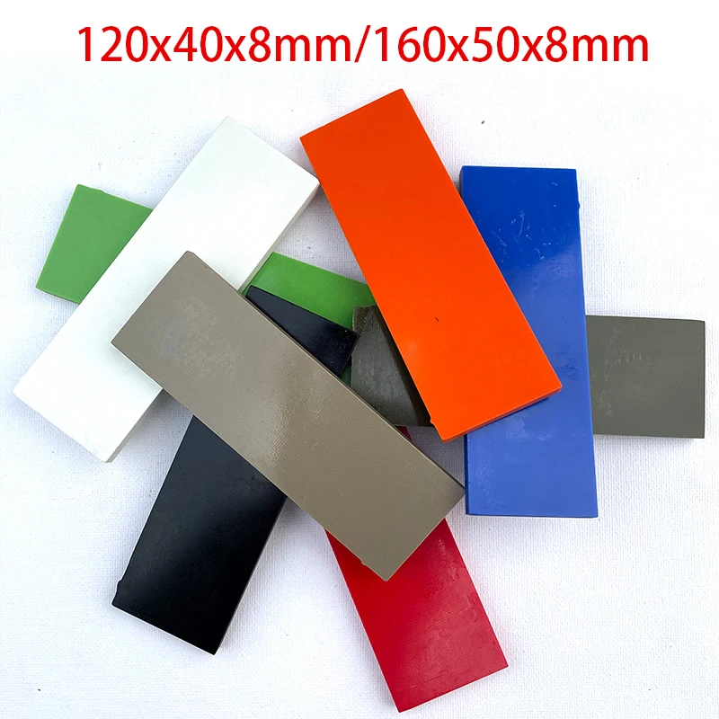 2 pezzi composito G10 manico del coltello materiale per manico del coltello fatto a mano fai da te materiale per la produzione di materiale G10 strumento patch 120x40x8mm