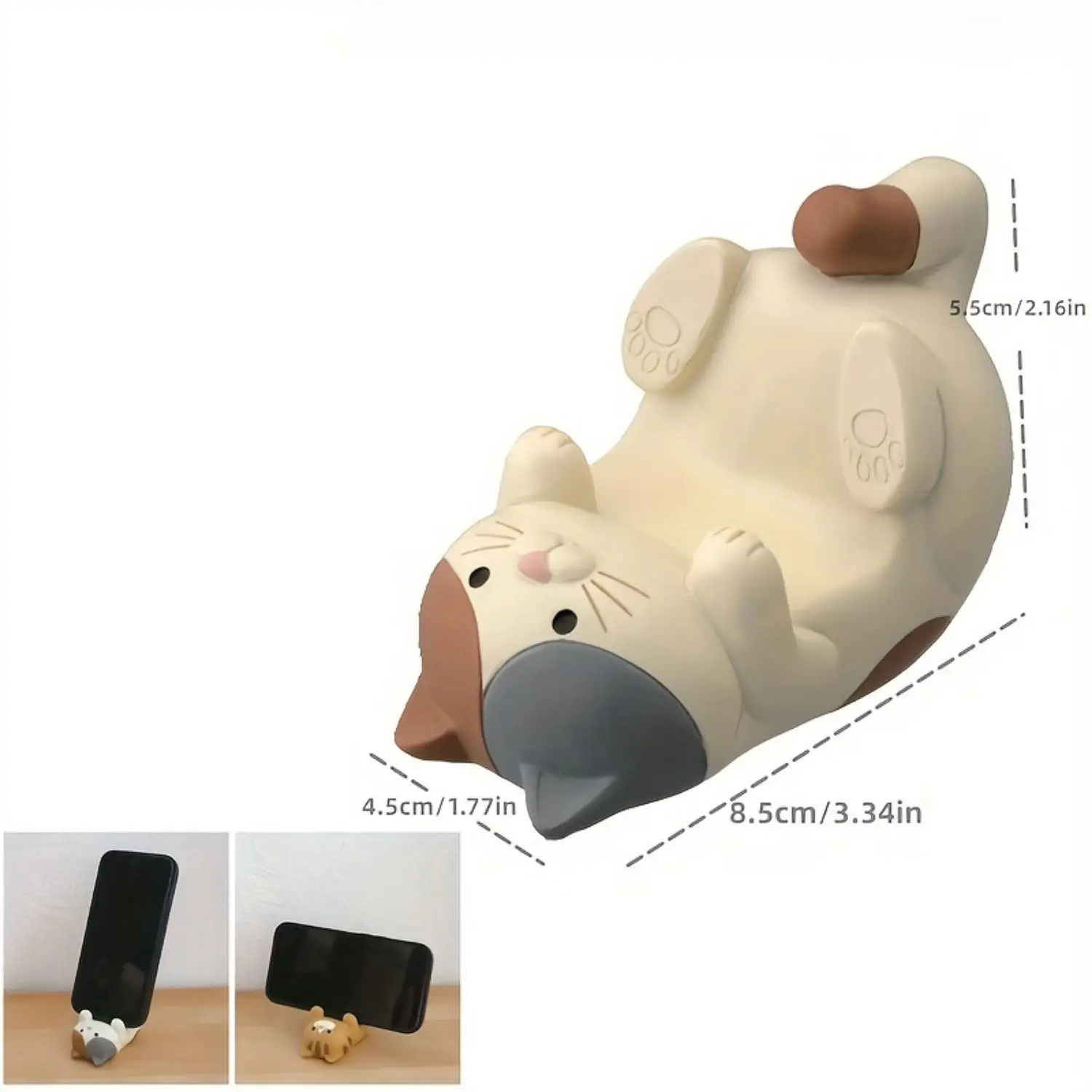 2pcs Cute Cat Mobile Phone Holder Phone Stand