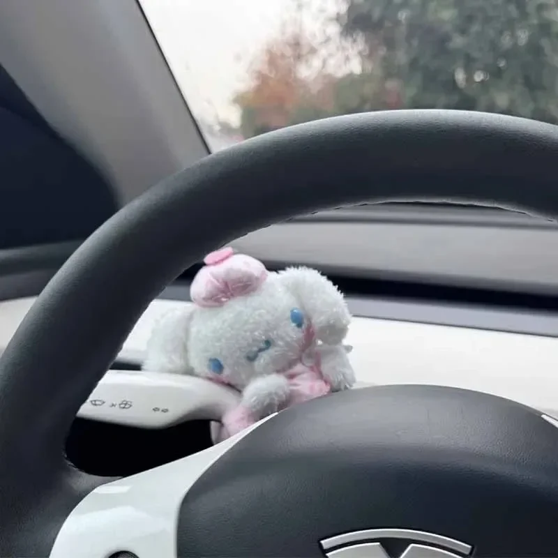 Sanrios Angel Cinnamoroll My Melody Kuromi HelloKittys Car Seat Belt Cover Shoulder Protectors Auto Turn Signals Wiper Decorate