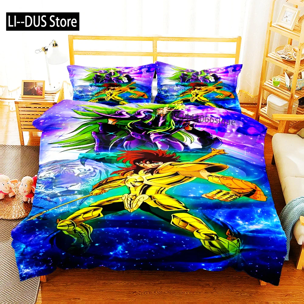 

2024 Shiryu Dragon Duvet Cover Set King Queen Double Full Twin Single Size Bed Linen Set