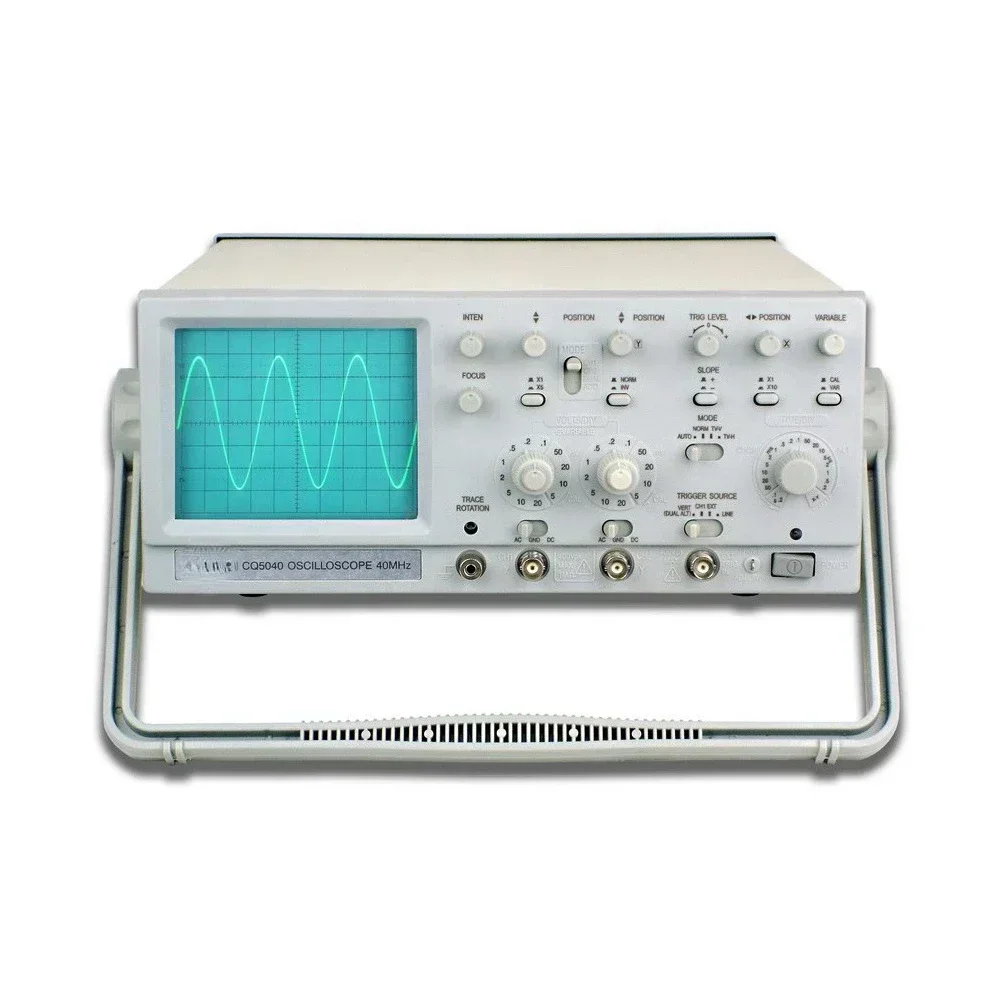

Hot SalesCQ5020 - Analog Dual Oscilloscope 20MHz 30 MHz 40MHz /crt Oscilloscope School