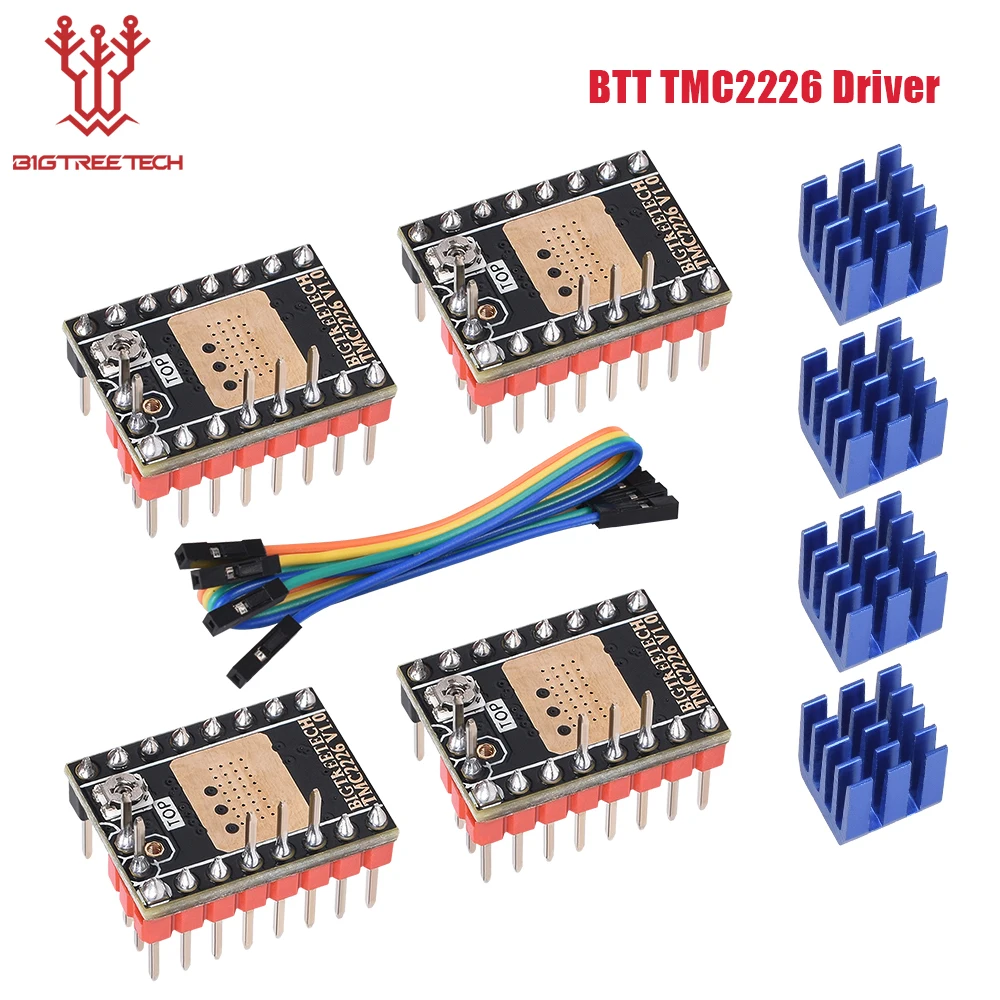 BIGTREETECH TMC2226 V1.0 Stepper Motor Driver UART 2.8A 3D Printer Parts Replace TMC2209 TMC2130 For SKR V1.3